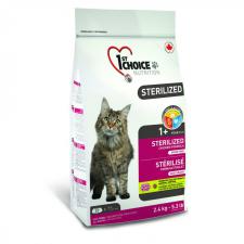 Беззерновой корм 1st Choice Sterilized для стерилизованных кошек