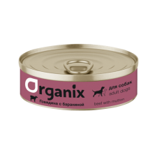 Консервы Organix для собак с говядиной и бараниной