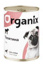 Консервы Organix для собак с телятиной