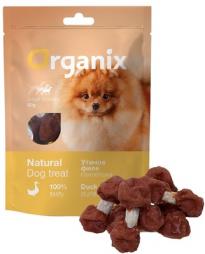 Лакомство Organix для собак малых пород "Утиные гантельки" 50 гр (100% мясо)