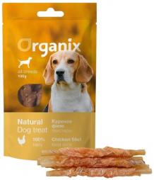 Лакомство Organix для собак «Твистеры куриные» 100 гр  (100% мясо)