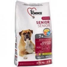 Сухой корм 1st Choice Senior sensitive skin & coat для собак старше 7 лет с чувствительной кожей и шерстью