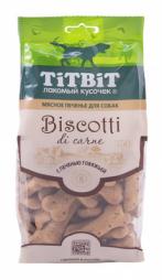 Печенье TiTBiT Бискотти для собак с с говяжьей печенью 350 гр