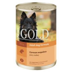 Консервы Nero Gold консервы для собак "Сочная индейка" 415 гр
