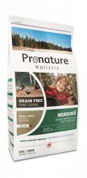 Беззерновой корм Pronature Holistic Nordico Mini для собак мелких и средних пород с индейкой