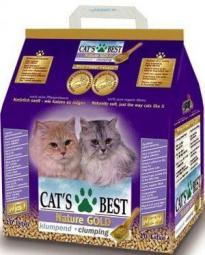 Комкующийся наполнитель Cats Best Smart Pellets для длинношерстных кошек, древесный