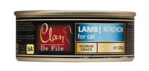 Консервы Clan de File для кошек с ягненком