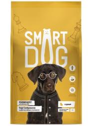 Сухой корм Smart Dog для собак крупных пород, с цыпленком