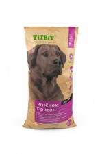 Сухой корм TiTBiT для собак крупных пород с ягненком и рис